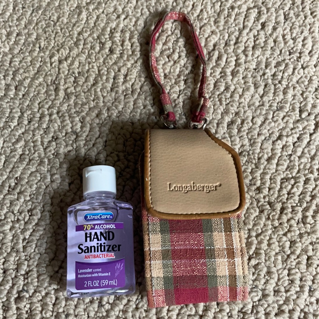 Longaberger Hand Sanitizer Holder